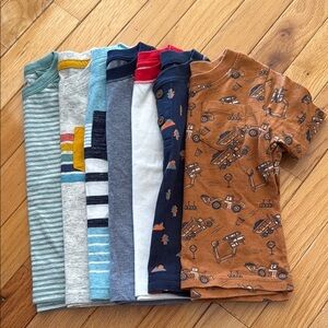 Kids' Assorted Colorful T-Shirts Set